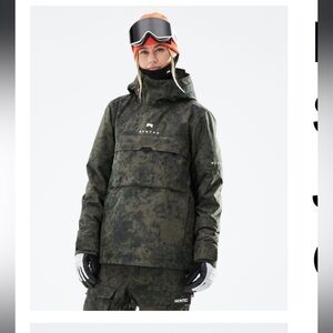 Montec Dune W Women’s Ski/Snowboard Jacket - Olive Green Tiedye